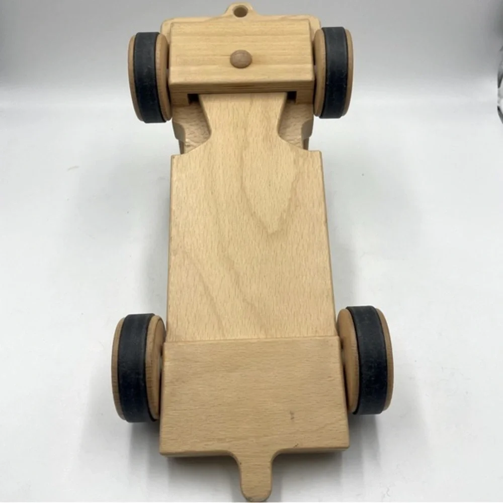 NIC “Creamobil” Beechwood Wooden Truck Base Model-Long: Manufactured in Germany